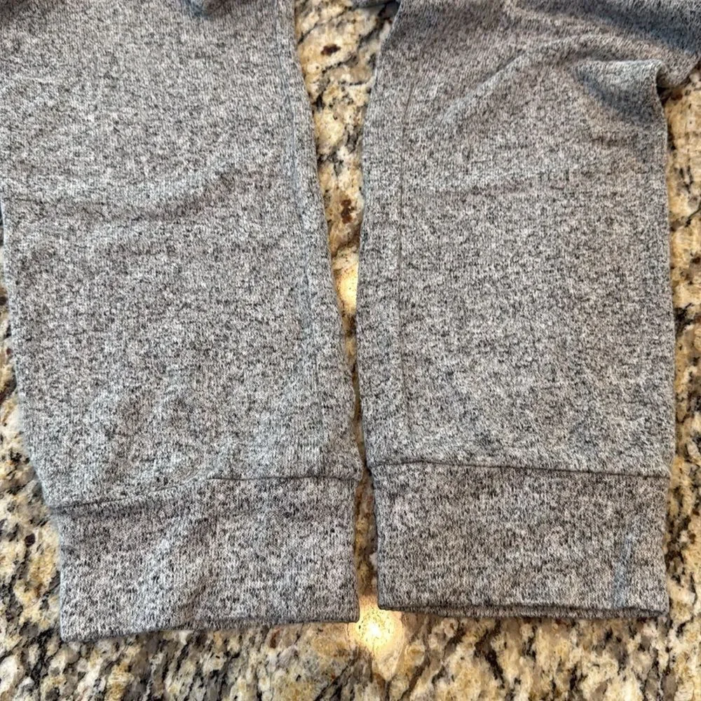 Zella Girl Heather Gray jogger tie Sweatpants